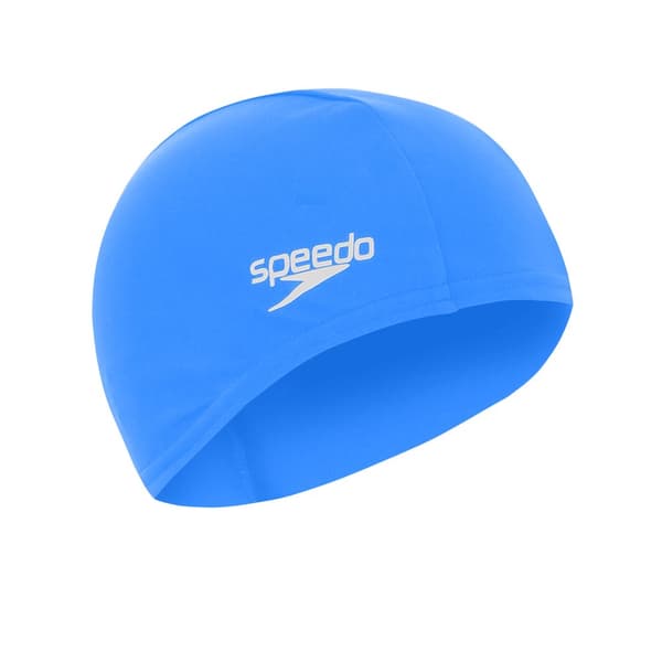 Speedo Childrens/Kids Polyester Swim Cap Blue One Size