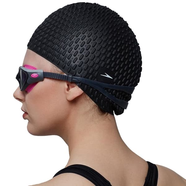 Speedo Unisex Adult Bubble Swim Cap
