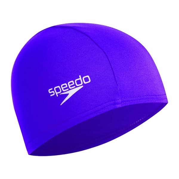 Speedo Unisex badehætte i polyester til voksne Blue One Size