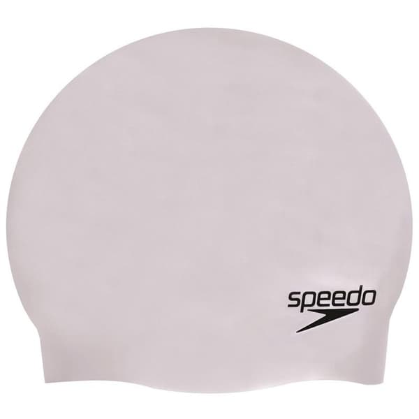 Speedo Unisex Adult Silicone Swimming Cap Grey One Size