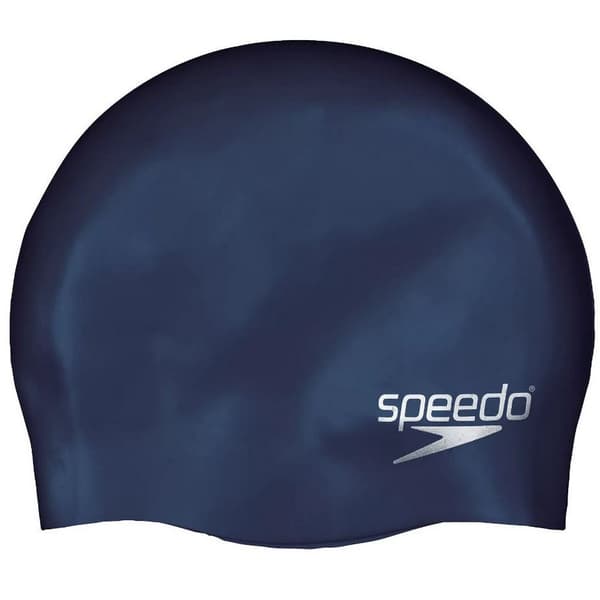 Speedo Formgjord silikonbadmössa för barn/barn Navy One Size