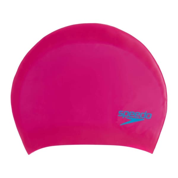 Speedo Childrens/Kids Silicone Swim Cap Pink/Blue One Size