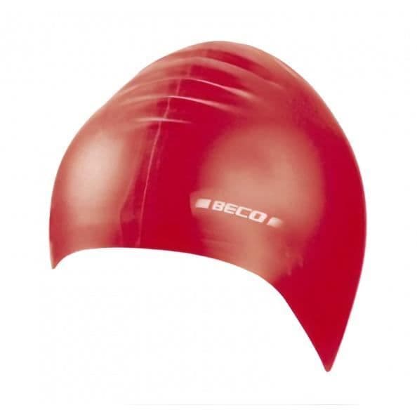 Beco unisex badmössa silikon röd one size