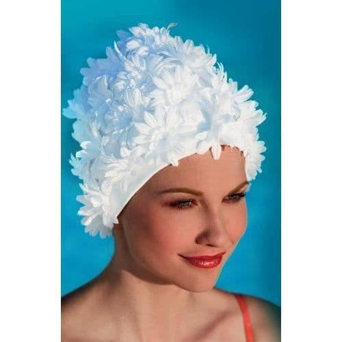 Badmössa - Fashy - 3454 - Vit - Nylon - Vuxen - Unisex