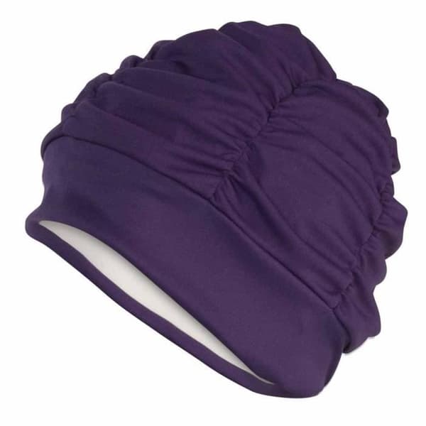 Badmössa - Fashy - Lila - One Size - 100% Polyester - Bekväm och Elegant