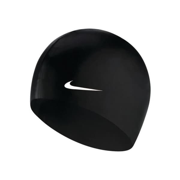 Badmössa - Nike - Solid silikon - Vuxenstorlek - Hårskydd - Perfekt för simning