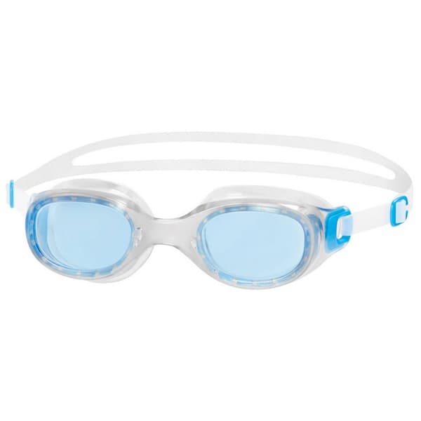 Speedo Unisex Adult Futura Classic Swimming Goggles Clear/Blue One Size
