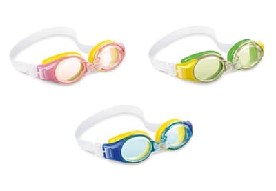 INTEX Simglasögon Rosa (Junior Goggles) 3-8 år- SImglasögon