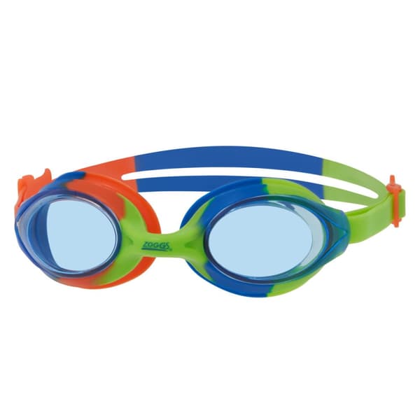 Zoggs Childrens/Kids Bondi Swimming Goggles Green/Blue/Orange One Size