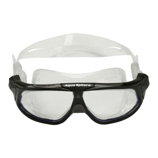 Aquasphere Unisex Adult Seal 2 Swimming Goggles Black/Grey One Size