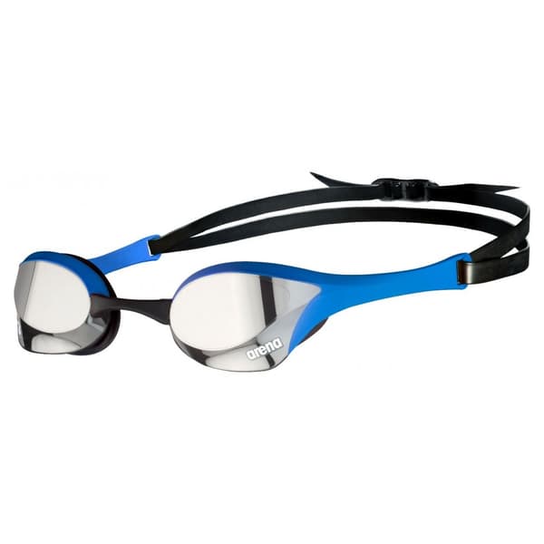 Arena Cobra Mirror Ultra Swipe Swimming Goggles Silver/Blue One Size
