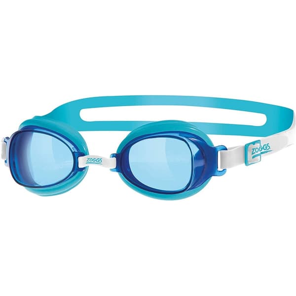 Zoggs Unisex svømmebriller til voksne Otter Aqua Blue/White One Size