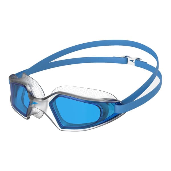 Speedo Unisex Adult Hydropulse Smoke Swimming Goggles Blue/Silver One Size