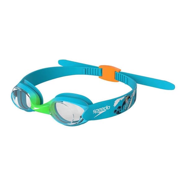 Speedo Childrens/Kids Illusion Goggles Blue/Green One Size