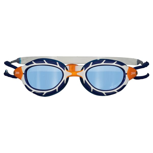 Zoggs Vuxenglasögon Predator Polarized Vit,Blå Small