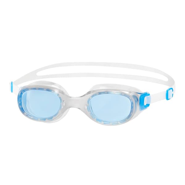Speedo Unisex Futura Classic svømmebriller til voksne Clear/Blue One Size