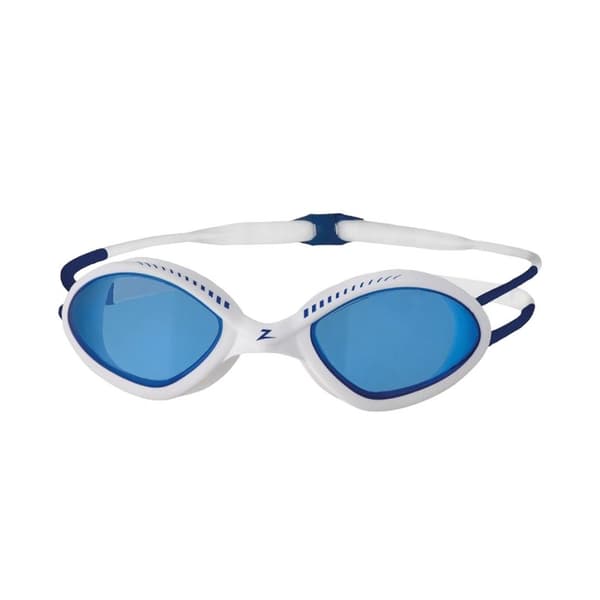 Zoggs Unisex Adult Tiger SNR Swimming Goggles White/Blue One Size