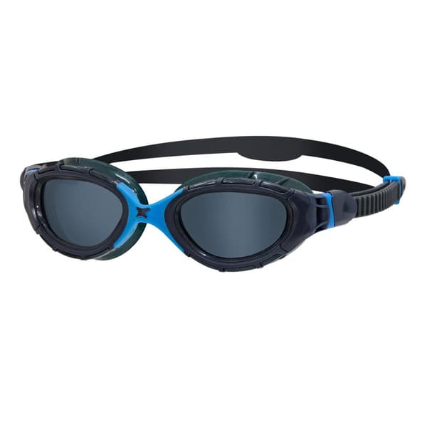Zoggs Unisex Adult Predator Flex SNR Swimming Goggles Grey/Blue One Size