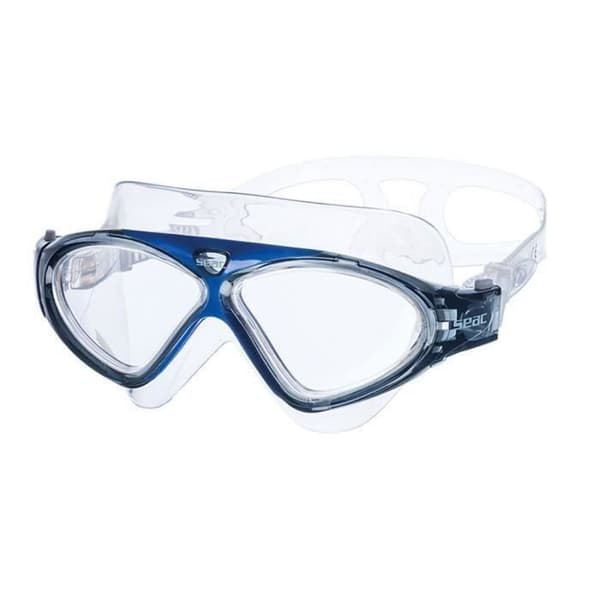 SEAC Vision Hd Goggles and Swimming Mask - Vuxen - Blå