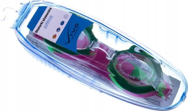 VIVO B0123 SVØMMEBRILLER TIL BØRN FRØER