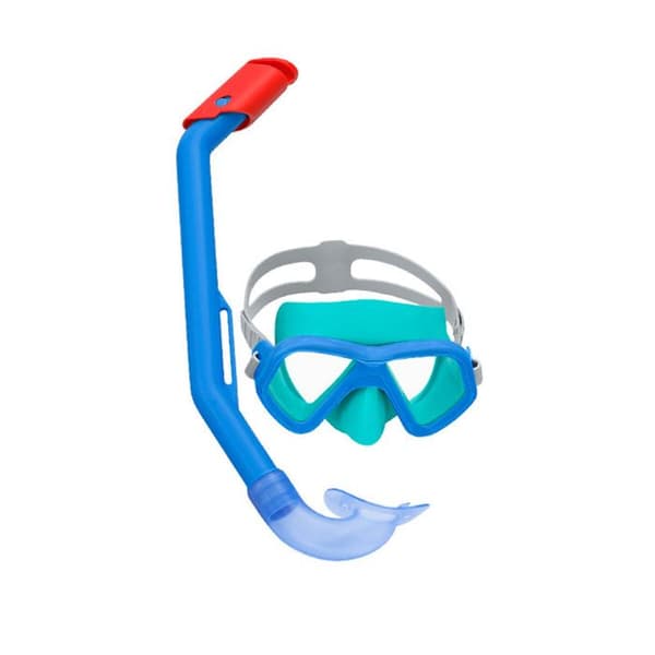 Bestway barnmask och tubset Anatomiskt band i olika färger +3 år Strand och pool 24023