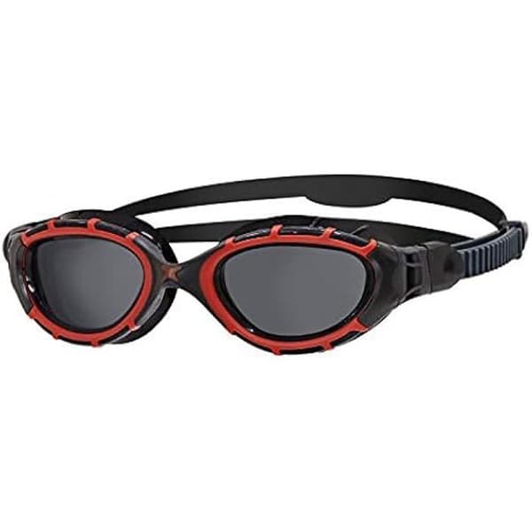 Simglasögon - ZOGGS - Predator Flex - Polariserade - Färg Röd/ Svart/ Grå - Unisex