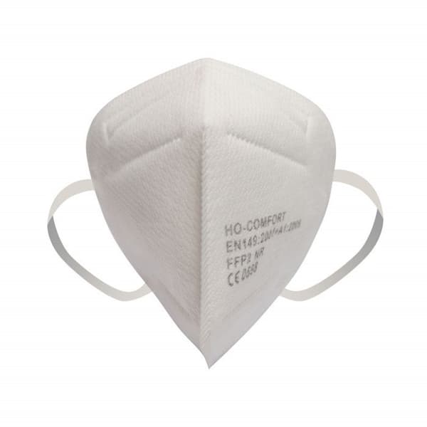 Pack med 25 FFP2NR-masker certifierade enligt standard EN149:2001+A1:2009