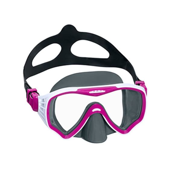 Dykmask - Bestway - 22074 - Härdat glas - Silikonslits - Multifärgad