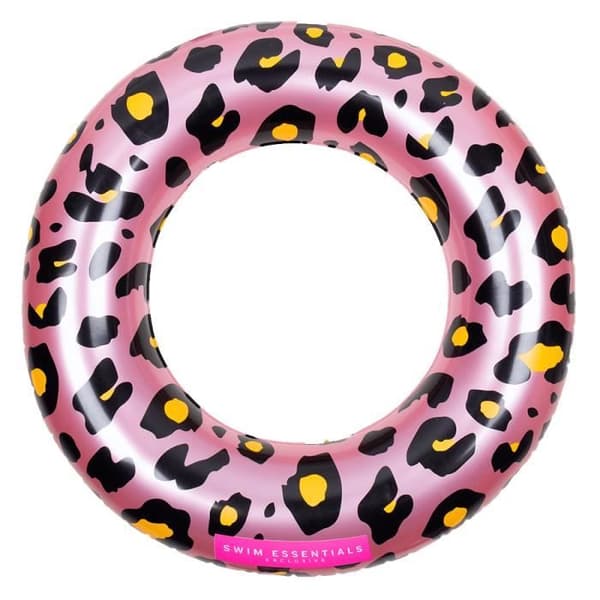 Badvimpel - Simningsprodukter - Leopardskrift - 90 cm - Chic - Unisex