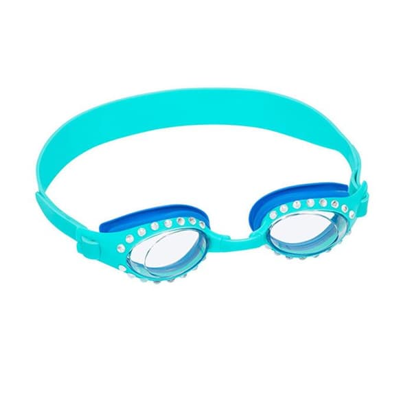 Bestway Simglasögon för barn Silikonband i olika färger Anti-dimma +3 år Strand och pool 21110