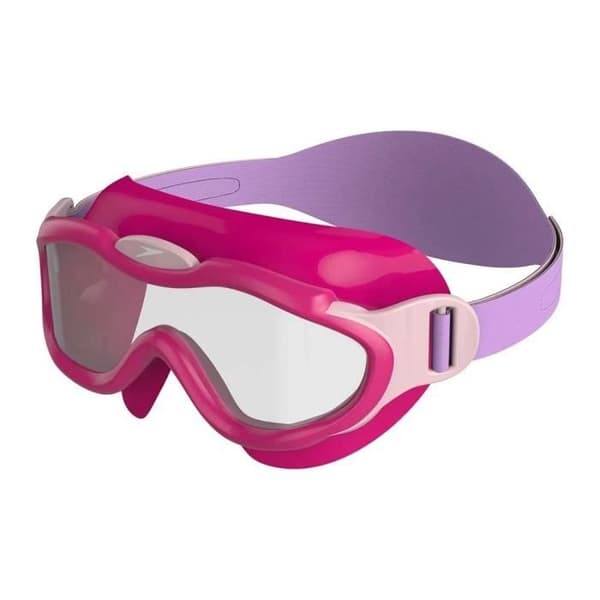 Speedo Biofuse Mask för spädbarn, simmask unisex barn, rosa, one size