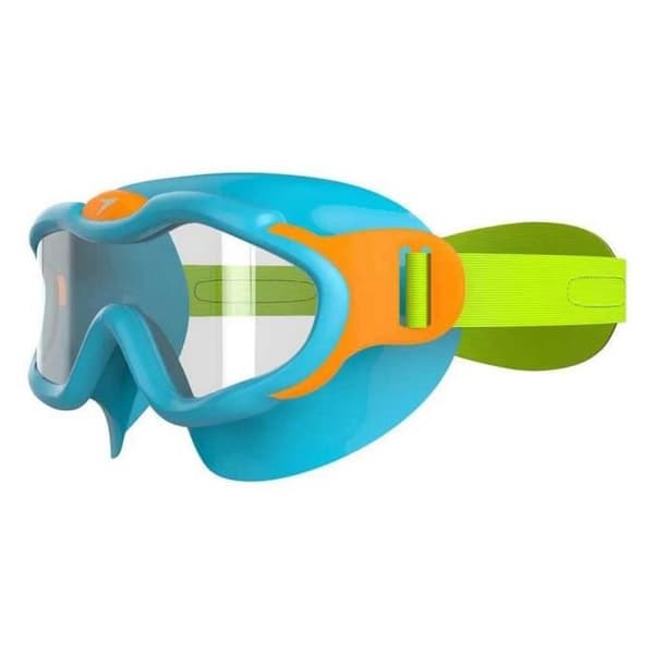 Speedo Biofuse Mask Inomhus Simmask Mixte Barn, Blå, One Size