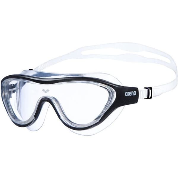 Simglasögon - Arena - The One Mask Clear Black - UV-skydd - Anti-dimma - Large Vision