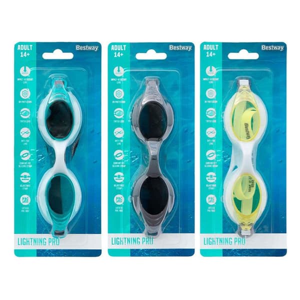 Bestway Simning Silikon Vuxen Anti-dim blandad färg +14 år Strand och pool 21130
