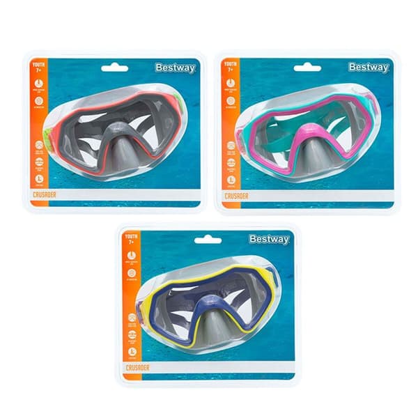 Bestway Junior dykmask Anatomisk rem i olika färger +7 år Strand och pool 22049