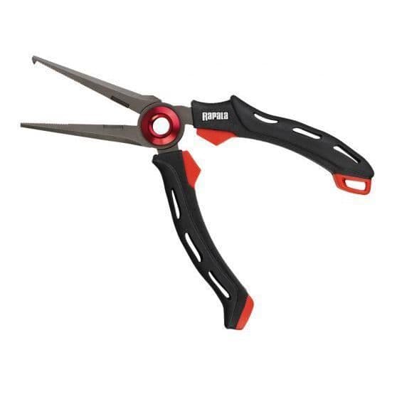 Rapala rcd magnetisk delad ringtång - svart/röd - 15 cm