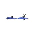 Miniatyrbild 2 av 3: Hand Paddle - NILS Aqua - NQAP10 - Blå - Vuxen - Unisex