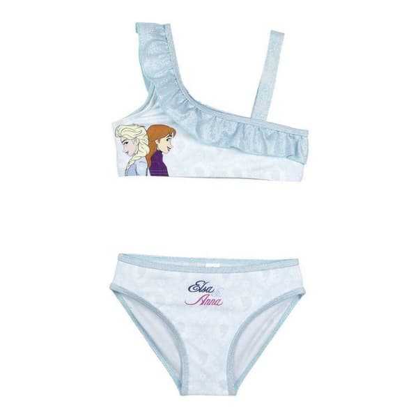 Bikinitrosa För Flickor Frozen Blå Ljusblå - 3 år