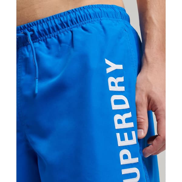 Superdry Simma Kort Code Applque 19inch Blå 2XL Man
