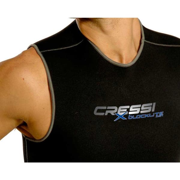 Cressi Väst Blacklite 3.5 Mm Svart M