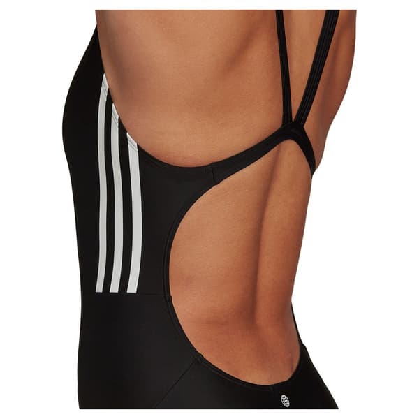 Adidas Badedragt 3 Stripes Mid Sort 36 Kvinde