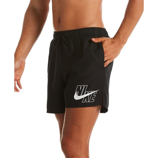 Nike Swim Uimashortsit Logo Lap 5´´ Musta L Mies
