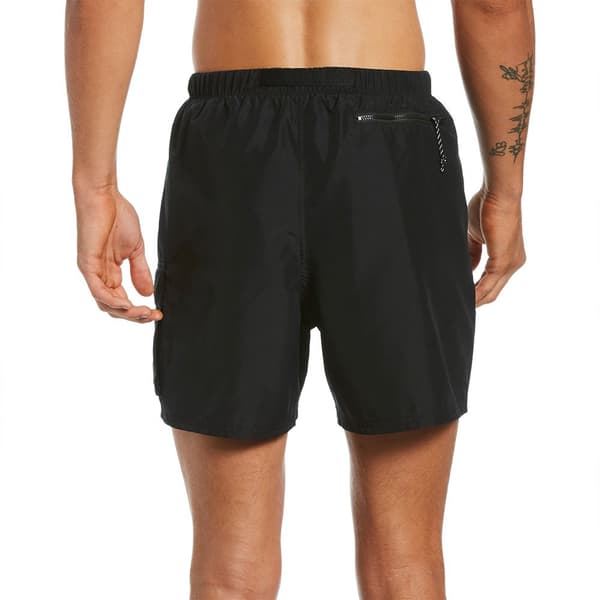 Nike Swim Badbyxor Belt 5´´ Svart S Man