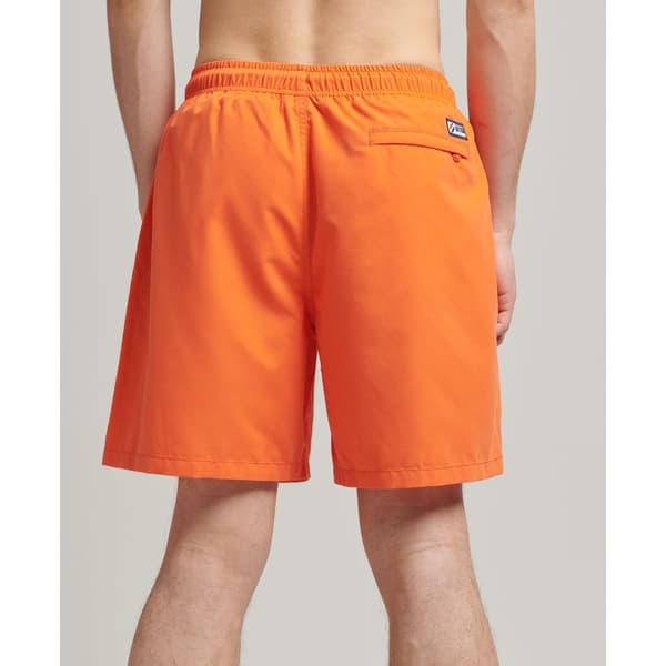 Superdry Simma Kort Code Applque 19inch Orange 2XL Man