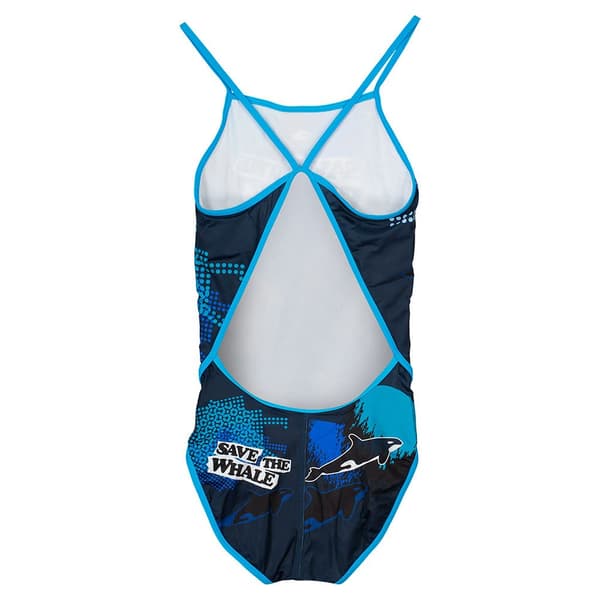 Turbo Uimapuku Save The Whale Sininen 3XL Nainen