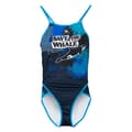 Miniatyrbillede 1 af 2: Turbo Badedragt Save The Whale Blå 3XL Kvinde