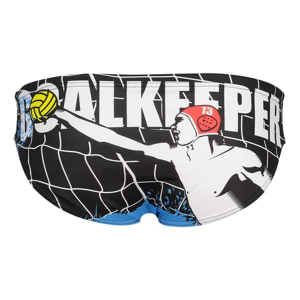 Turbo Uimahousut Goalkeeper Musta 3XL Mies