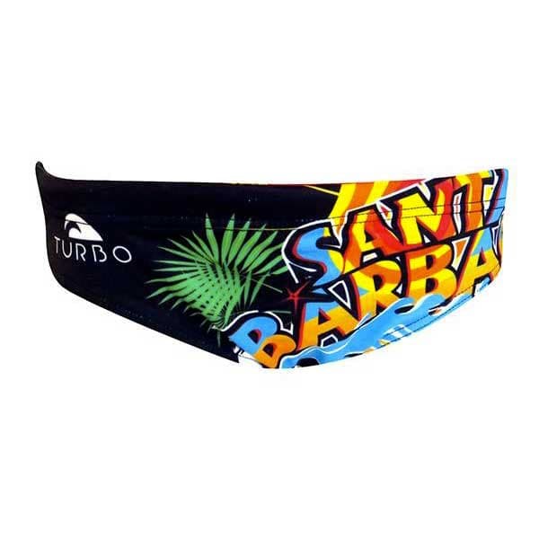 Turbo Uimahousut Santa Barbara Musta 2XL Mies