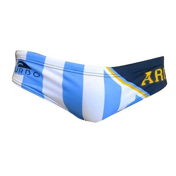 Turbo Svømning Kort Argentina Hvid M Mand