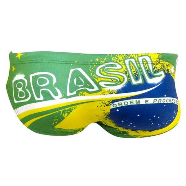 Turbo Simning Kalsonger Brasil Grönt M Man